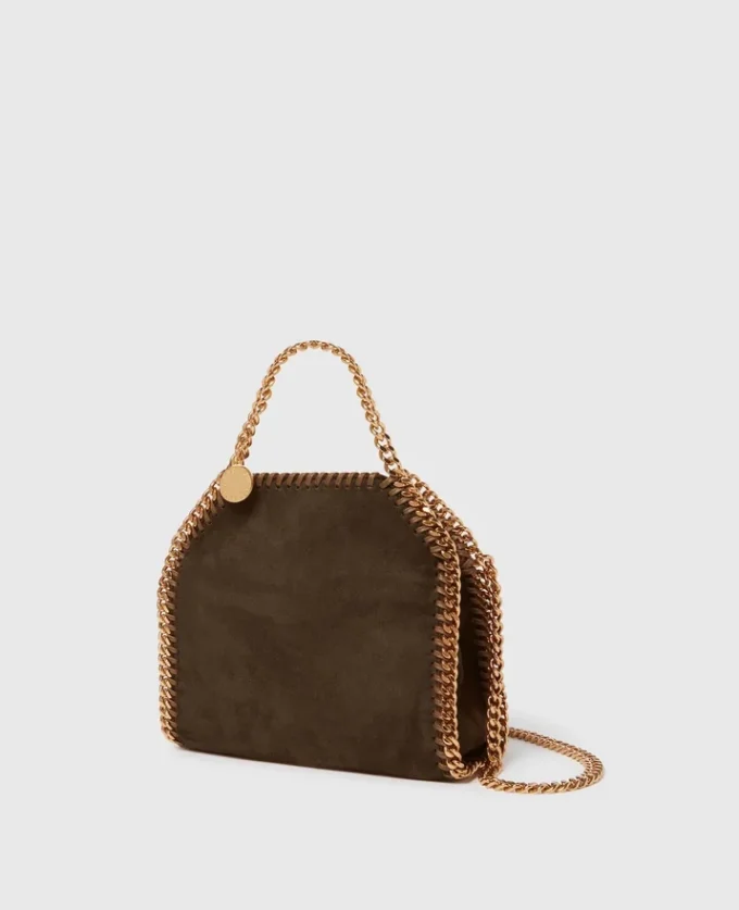 Falabella Suede Tiny Tote Bag Falabella Suede Tiny Tote Bag