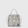 Falabella Tiny Crystal Cage Tote Bag Falabella Tiny Crystal Cage Tote Bag