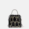 Falabella Tiny Crystal Cage Tote Bag Falabella Tiny Crystal Cage Tote Bag