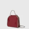Falabella Tiny Tote Crinkled Patent Bag Falabella Tiny Tote Crinkled Patent Bag
