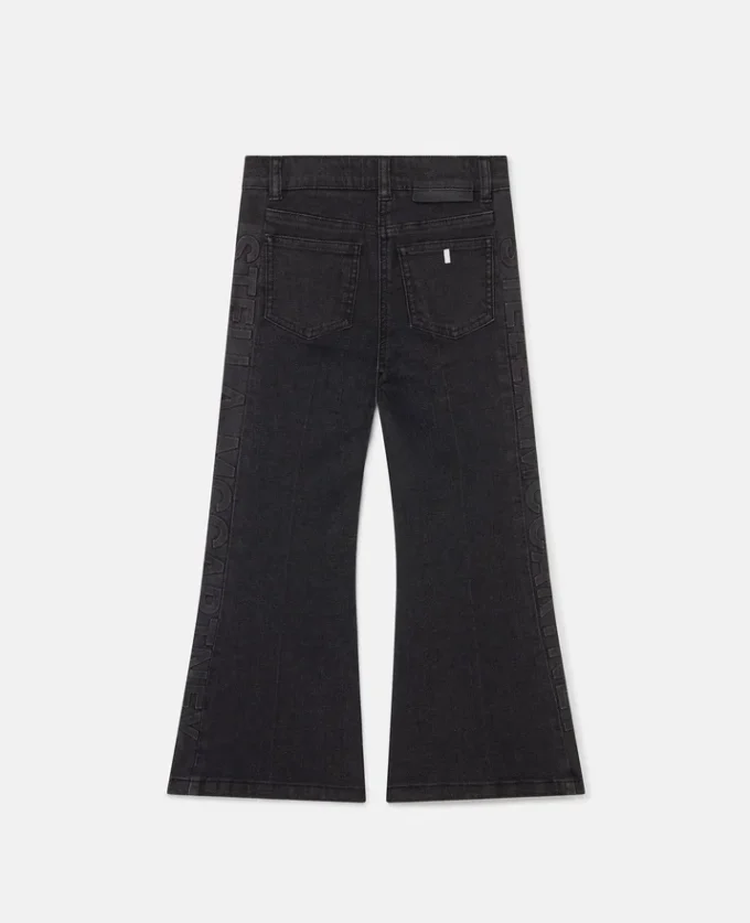 Flared Denim Jeans Flared Denim Jeans