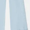 Flared Light Wash Denim Jeans Flared Light Wash Denim Jeans