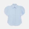 Flared Short Sleeve Shirt Flared Short Sleeve Shirt