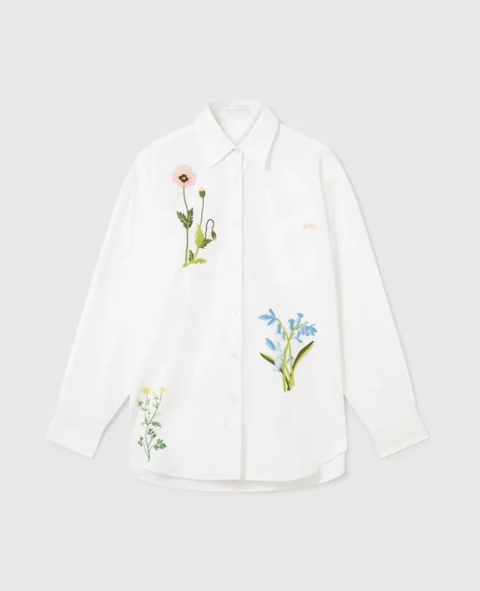 Floral Embroidered Shirt Floral Embroidered Shirt