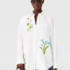 Floral Embroidered Shirt Floral Embroidered Shirt