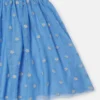 Floral-Embroidered Tulle Dress Floral-Embroidered Tulle Dress