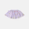 Floral-Embroidered Tulle Skirt Floral-Embroidered Tulle Skirt