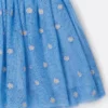 Floral-Embroidered Tulle Skirt Floral-Embroidered Tulle Skirt