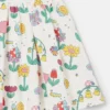 Floral Print Cap-Sleeve Dress Floral Print Cap-Sleeve Dress