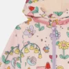 Floral Print Hooded Raincoat Floral Print Hooded Raincoat