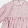 Floral Print Long-Sleeve Dress Floral Print Long-Sleeve Dress
