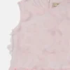 Flower Appliqué Sleeveless Dress Flower Appliqué Sleeveless Dress