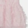 Flower Appliqué Sleeveless Dress Flower Appliqué Sleeveless Dress