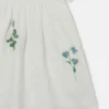 Flower Embroidered Cap-Sleeve Dress Flower Embroidered Cap-Sleeve Dress