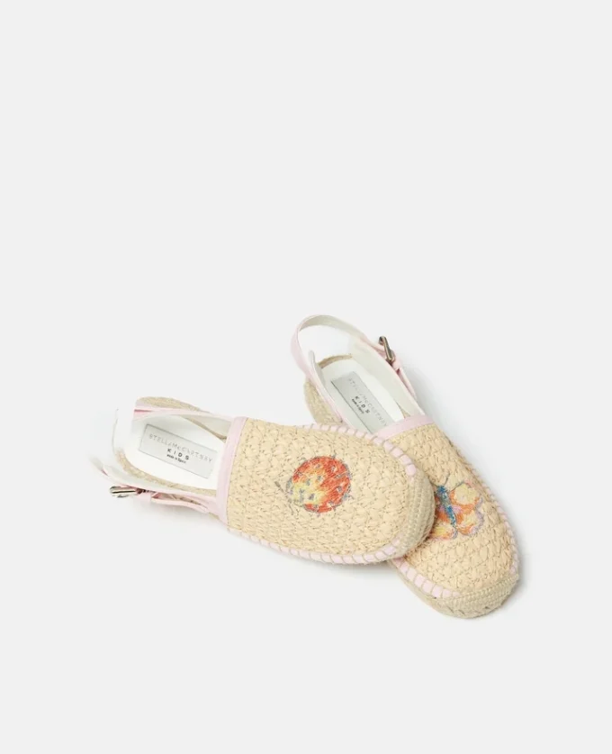 Flower Embroidered Espadrilles Flower Embroidered Espadrilles