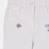 Flower Embroidered Jeans Flower Embroidered Jeans