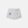 Flower Embroidered Shorts Flower Embroidered Shorts