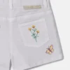Flower Embroidered Shorts Flower Embroidered Shorts