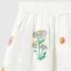 Flower Embroidered Skirt Flower Embroidered Skirt