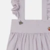 Flower Embroidered Sleeveless Dress Flower Embroidered Sleeveless Dress