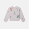 Flower Embroidered Sweatshirt Flower Embroidered Sweatshirt