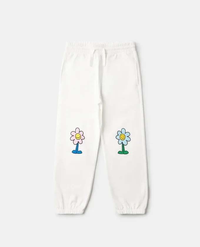 Flower Graphic Drawstring Sweatpants Flower Graphic Drawstring Sweatpants