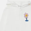 Flower Graphic Zipper-Up Hoodie Flower Graphic Zipper-Up Hoodie