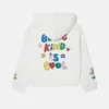 Flower Graphic Zipper-Up Hoodie Flower Graphic Zipper-Up Hoodie