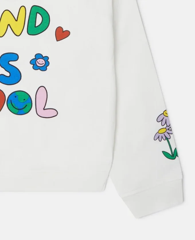 Flower Graphic Zipper-Up Hoodie Flower Graphic Zipper-Up Hoodie