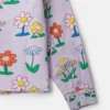 Flower Print Collared Jacket Flower Print Collared Jacket