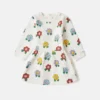 Flower Print Long-Sleeve Dress Flower Print Long-Sleeve Dress