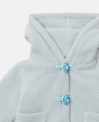 Fluffy Hooded Teddy Coat