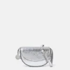 Frayme Crackled Silver Shoulder Bag Frayme Crackled Silver Shoulder Bag