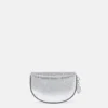 Frayme Crackled Silver Shoulder Bag Frayme Crackled Silver Shoulder Bag
