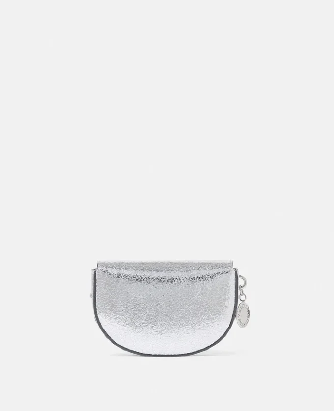 Frayme Crackled Silver Shoulder Bag Frayme Crackled Silver Shoulder Bag