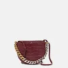 Frayme Croc-Effect Embossed Small Shoulder Bag Frayme Croc-Effect Embossed Small Shoulder Bag