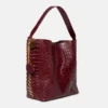 Frayme Croc-Effect Embossed Tote Bag Frayme Croc-Effect Embossed Tote Bag