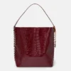 Frayme Croc-Effect Embossed Tote Bag Frayme Croc-Effect Embossed Tote Bag