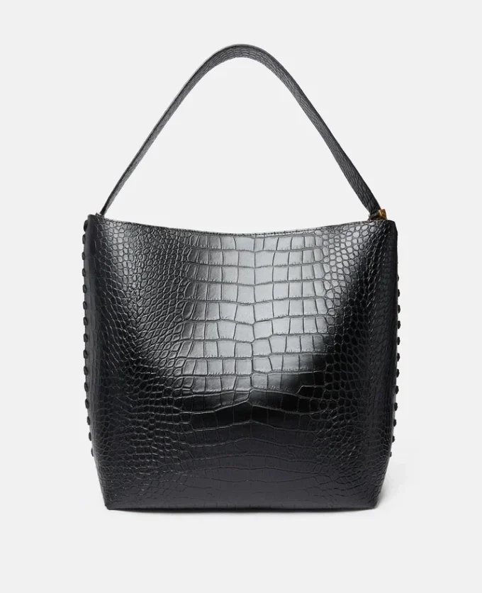 Frayme Croc-Effect Embossed Tote Bag Frayme Croc-Effect Embossed Tote Bag