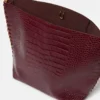 Frayme Croc-Effect Embossed Tote Bag Frayme Croc-Effect Embossed Tote Bag