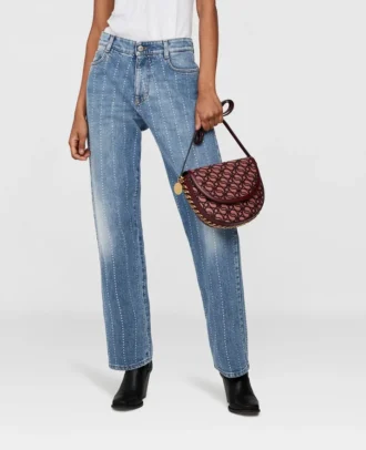 Frayme Medium S-Wave Flap Shoulder Bag