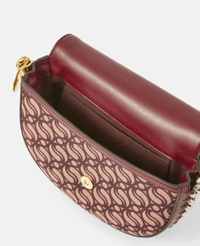 Frayme Medium S-Wave Flap Shoulder Bag Frayme Medium S-Wave Flap Shoulder Bag