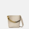 Frayme Studded Grainy Alter Mat Bucket Bag Frayme Studded Grainy Alter Mat Bucket Bag