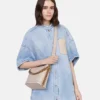 Frayme Studded Grainy Alter Mat Bucket Bag Frayme Studded Grainy Alter Mat Bucket Bag