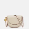 Frayme Studded Grainy Alter Mat Medium Flap Shoulder Bag Frayme Studded Grainy Alter Mat Medium Flap Shoulder Bag
