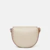Frayme Studded Grainy Alter Mat Medium Flap Shoulder Bag Frayme Studded Grainy Alter Mat Medium Flap Shoulder Bag