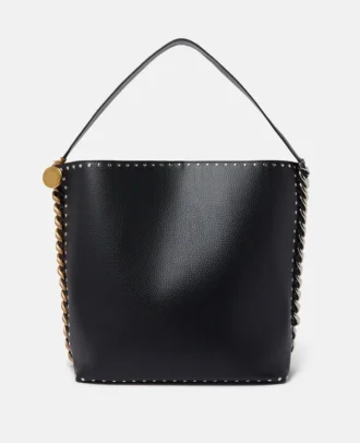 Frayme Studded Grainy Alter Mat Tote Bag
