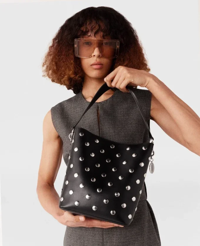 Frayme Studded Large Bucket Bag Frayme Studded Large Bucket Bag