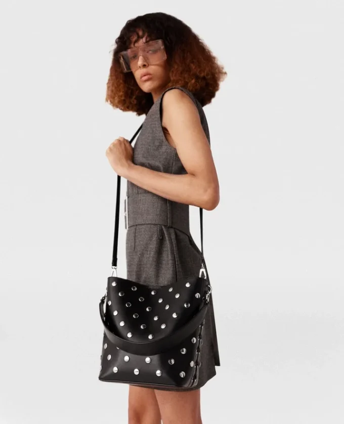 Frayme Studded Large Bucket Bag Frayme Studded Large Bucket Bag