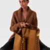 Frayme Whipstitch Crossbody Tote Bag Frayme Whipstitch Crossbody Tote Bag